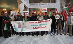 Nevşehir'de Küresel Sumud Filosu'na destek verildi