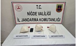 Niğde'de 3 kilo 150 gram sentetik uyuşturucu ele geçirildi