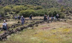 Polonya'dan gelen akademisyenler, Manisa'daki Kula-Salihli UNESCO Global Jeoparkı'nı gezdi
