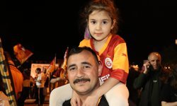 Samsun ve çevre illerde Galatasaray'ın şampiyonluğu kutlanıyor