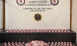 Samsun'da 11 bin 704 sentetik ecza hap ele geçirildi