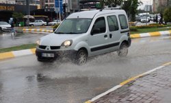 Şanlıurfa'da sağanak etkili oldu