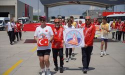 Selanik'ten alınan 'Ata toprağı' Ankara'ya uğurlandı