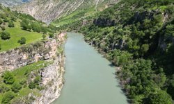 Şırnak'ta Uludere'nin doğal güzellikleri dronla görüntülendi