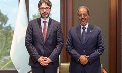 Somali Cumhurbaşkanı Mahmud, Türkiye'nin Mogadişu Büyükelçisi Aktaş'ı kabul etti