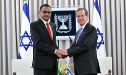 Somaliland Bölgesi'nin sözde büyükelçisi, İsrail Cumhurbaşkanı'na güven mektubu sundu