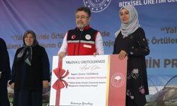 Tarım ve Orman Bakanı Yumaklı, Bitkisel Üretimi Geliştirme Projeleri Temin Töreni'nde konuştu: