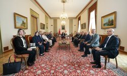 TBMM Başkanı Kurtulmuş, Cezayir Meclisi heyetini kabul etti