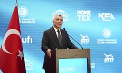 Ticaret Bakanı Bolat, HOMETEX Ev Tekstili Fuarı'nda konuştu:
