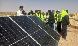 TİKA'nın, Cezayir'de kurduğu Güneş Enerjisi Eğitim Laboratuvarı'nın açılışı yapıldı