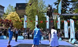 Trabzon'da 3x3 basketbol etabı başladı