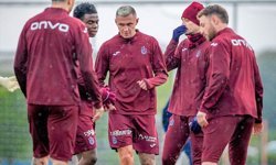 Trabzonspor, Gençlerbirliği maçının hazırlıklarını sürdürdü