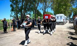 Trafik kazasında şehit olan polis memurunun cenazesi Adana'da defnedildi