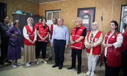 Türk Kızılay'dan Kırgızistan'da kurban eti yardımı