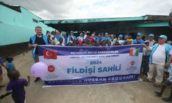 Türkiye Diyanet Vakfı, Fildişi Sahili'ndeki yetimleri sevindirdi