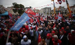Türkiye Kamu-Sen 1 Mayıs'ı Çanakkale'de kutladı