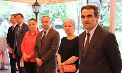 Türkiye'nin Pekin Büyükelçiliği'nde bayramlaşma programı düzenlendi