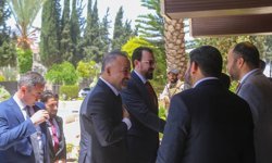 Türkiye'nin Şam Büyükelçisi Nuh Yılmaz, Hama Valisi es-Seheyen'i ziyaret etti
