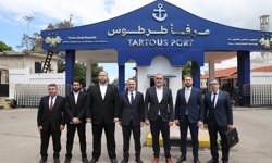Türkiye'nin Şam Büyükelçisi Yılmaz, Tartus Limanı ve Banyas Rafinerisi'ni ziyaret etti