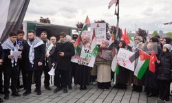 Üsküdar'da İsrail'in Küresel Sumud Filosu'na saldırısı kınandı