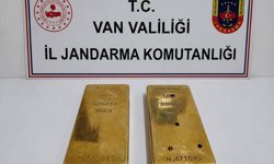 Van'da 2 kilogram külçe altın ele geçirildi