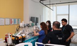 Van'da hastalanan 3,5 aylık bebek, ambulans uçakla İzmir'e sevk edildi