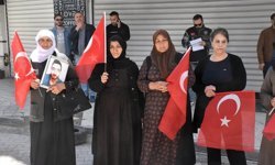 Vanlı aileler DEM Parti binası önündeki 'evlat nöbeti'ni sürdürdü