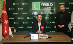 Yeşilay Genel Başkanı Dinç, Çankırı'da konuştu: