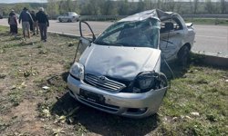Yozgat'ta iki otomobilin çarpıştığı kazada 1 kişi öldü, 1 kişi yaralandı
