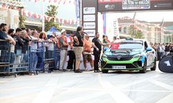 50. Yeşil Bursa Rallisi öncesi start seremonisi yapıldı