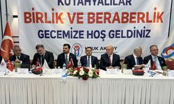 AK Parti Genel Sekreteri İnan, Ege Bölgesi Kütahyalılar Federasyonunun 'Birlik ve Beraberlik Gecesi'nde konuştu: