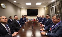 Bakan Işıkhan, Azerbaycan Çalışma ve Halkın Sosyal Koruması Bakanı Aliyev ile görüştü