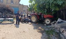 Bilecik'te kullandığı traktörden düşen kişi öldü