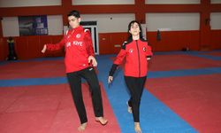 Bitlisli para tekvandocular dünya şampiyonluğunda ve olimpiyatta zirveyi hedefliyor