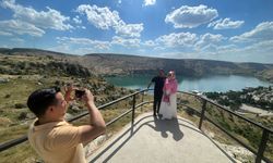 Bozkırın ortasında baraj gölü kıyısındaki 'sakin şehir' Halfeti ziyaretçilerini ağırlıyor