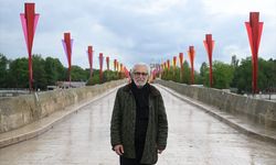 Edirne Bienali'nin açık hava eseri Meriç Köprüsü'nde sanatseverlerle buluşuyor