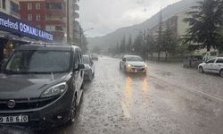 GÜNCELLEME - Gümüşhane'de sağanak ve dolu etkili oldu