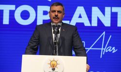 İçişleri Bakanı Çiftçi, AK Parti Çorum İl Başkanlığı Danışma Toplantısı'nda konuştu: