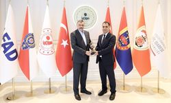 İçişleri Bakanı Çiftçi, Türkiye Haber Kameramanları Derneği yönetimini kabul etti: