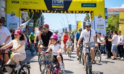 Marmaris'te 'L'Etape by Tour de France' bisiklet festivali kapsamında halk sürüşü yapıldı