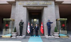 Milli Savunma Bakanı Güler, KKTC Başbakanı Üstel ile görüştü