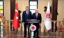Milli Savunma Bakanı Güler ve İçişleri Bakanı Çiftçi bir araya geldi