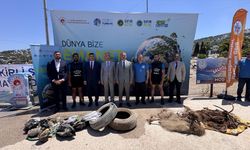 Muğla Valisi Akbıyık'ın katılımıyla Bodrum'da hayalet ağ ve deniz temizliği yapıldı