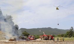 Muğla'da orman yangını tatbikatı yapıldı