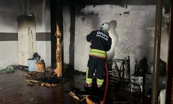 Ordu'da cami lojmanında çıkan yangında 1 kişi yaralandı, 3 kişi dumandan etkilendi