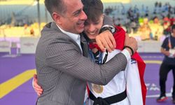 Roma Grand Prix'sinde şampiyon olan milli tekvandocu Berkay, yükselişini sürdürdü