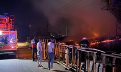 Sinop'ta fabrikanın depo bölümünde çıkan yangın hasara neden oldu