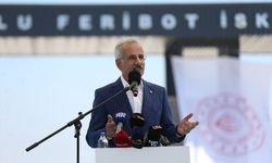Ulaştırma ve Altyapı Bakanı Uraloğlu, GESTAŞ Gelibolu Yeni Feribot İskelesi açılışında konuştu: