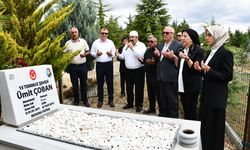 15 Temmuz şehidi Ümit Çoban, Amasya'daki kabri başında anıldı