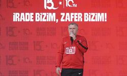 15 Temmuz Şehitler Köprüsü'ndeki 'İrade Bizim, Zafer Bizim' Yürüyüşü tamamlandı